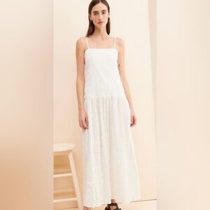 Anthropologie Third Form Ripple effect maxi dress